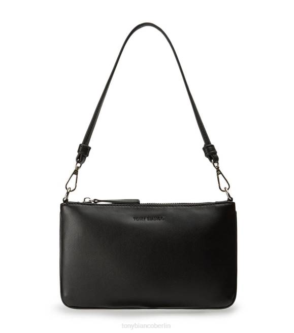 Handtaschen| de Tony Bianco Frauen Banjo-Umhängetasche schwarzes Leder 4624706
